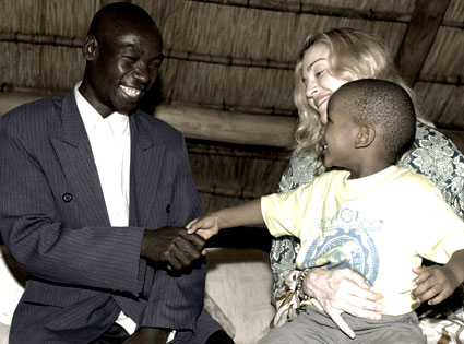 Madonna, David Banda, Yohanne Banda