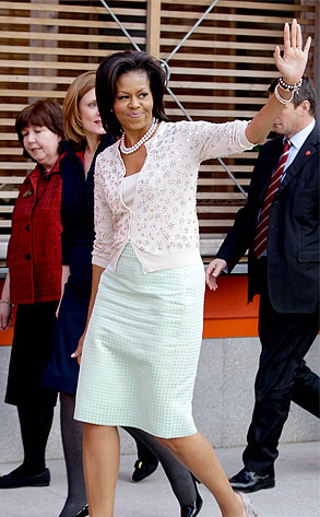 michelle obama fashion style. Michelle Obama#39;s Overseas
