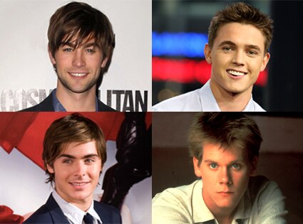 Chace Crawford, Jesse McCartney, Zac Efron, Kevin Bacon