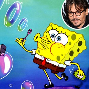 Sponge Bob SquarePants, Johnny Depp