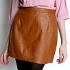 Urban Renewal Vintage Leather Mini Skirt