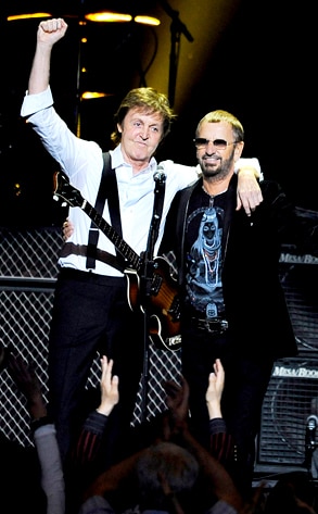 Paul McCartney, Ringo Starr