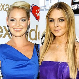Katherine Heigl, Lindsay Lohan