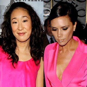 Sandra Oh, Victoria Beckham