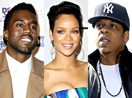 Jay-Z Kanye Rihanna