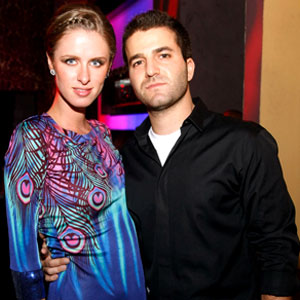 Nicky Hilton, David Katzenberg