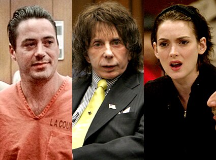 Robert Downey Jr., Phil Spector, Winona Ryder