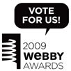 Webby Awards 'Vote for Us' logo