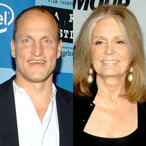 Woody Harrelson, Gloria Steinem
