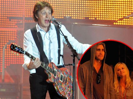 Reese Witherspoon, Jake Gyllenhaal, Paul McCartney