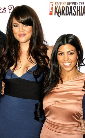 Khloe Kardashian, Kourtney Kardashian