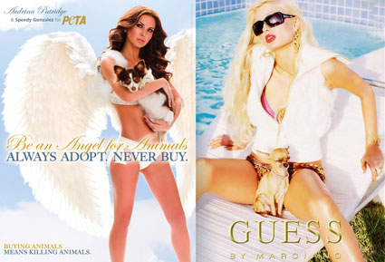 karina smirnoff peta ad. audrina patridge peta