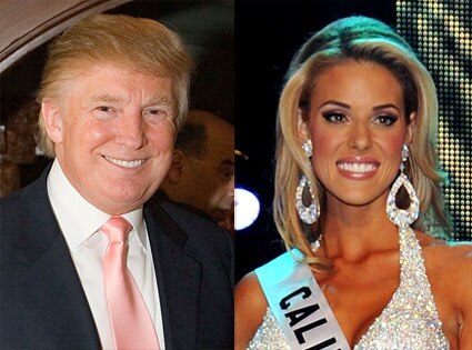 Donald Trump, Miss California Carrie Prejean