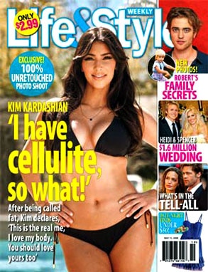 Kim Kardashian, Life &amp; Style Magazine