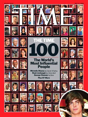 Time Magazine's 100 Most Influential People, Zac Efron