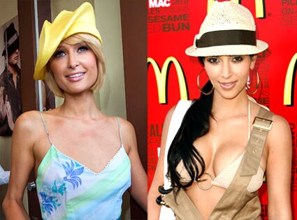 Paris Hilton, Kim Kardashian