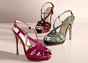 Colin Stuart Patent Platform Sandal