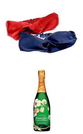 L. Erickson USA Interlock Turban, Perrier-Jou&euml;t Champagne