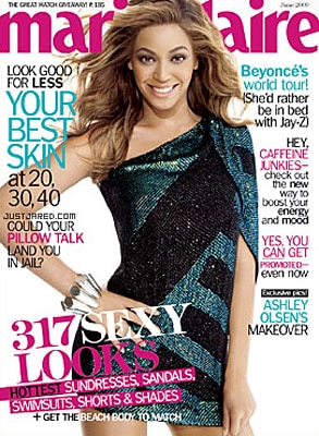 Beyonce Knowles, Marie Claire Cover Beyonce Knowles, Marie Claire Cover