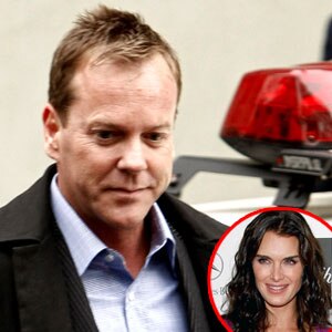 Kiefer Sutherland, Brooke Shields