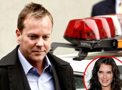 Kiefer Sutherland, Brooke Shields