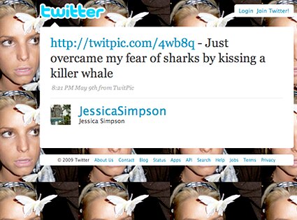 Jessica Simpson Twitter Page