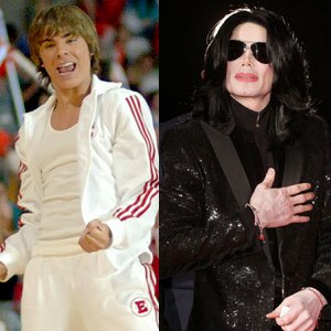 Zac Efron, High School Musical, Michael Jackson