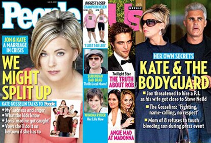 Kate Gosselin, People Magazine, Us Weekly