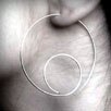 Alibli Snail Hoop Earrings