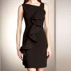 Catherine Malandrino Zipper Ruffle Dress