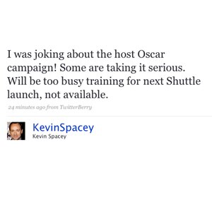 Kevin Spacey's Twitter