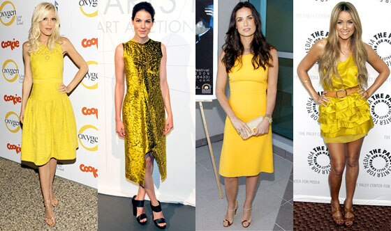 Tori Spelling, Michelle Monaghan, Demi Moore, Lauren Conrad