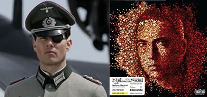 Tom Cruise, Valkyrie, Eminem, Relapse Album