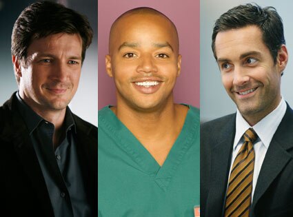 Nathan Fillion, Donald Faison, Jay Harrington