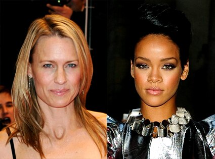 Robin Wright Penn, Rihanna