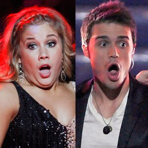 Shawn Johnson, Kris Allen