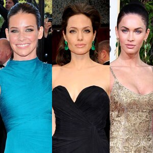 Evangeline Lilly, Angelina Jolie, Megan Fox