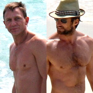 Daniel Craig, Hugh Jackman