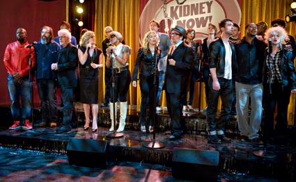 Wyclef Jean, Steve Earle, Rhett Miller, Michael McDonald, Jane Krakowski, Moby, Mary J. Blige, Moby, Sheryl Crow, Clay Aiken, Elvis Costello, Norah Jones, Sara Bareilles, Adam Levine, Adam Horovitz, Robert Randolph, Talib Kweli, Cyndi Lauper, Kidney Now Benefit, 30 Rock