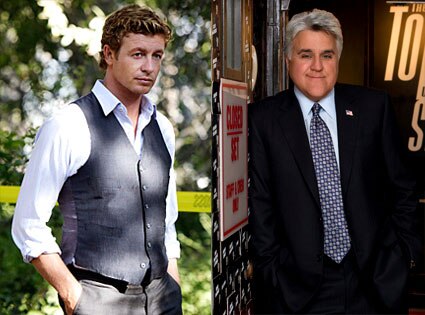 Simon Baker (The Mentalist), Jay Leno