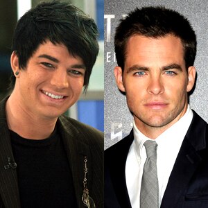 Adam Lambert, Chris Pine