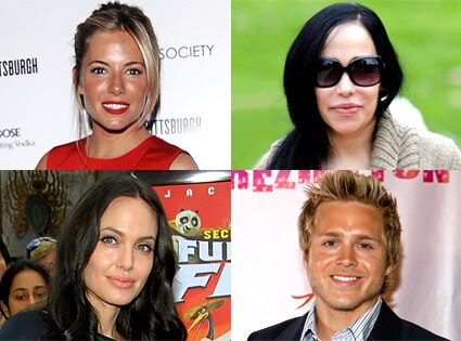Sienna Miller, Nadya Suleman, Angelina Jolie, Spencer Pratt
