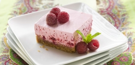 Raspberry Mousse Bars