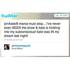 Emmy Rossum's Twitter Page