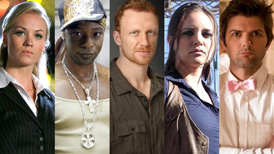 Yvonne Strahovski (Chuck), Nelsan Ellis (True Blood), Kevin McKidd (Grey's Anatomy), Miracle Laurie (Dollhouse), Adam Scott (Party Down)