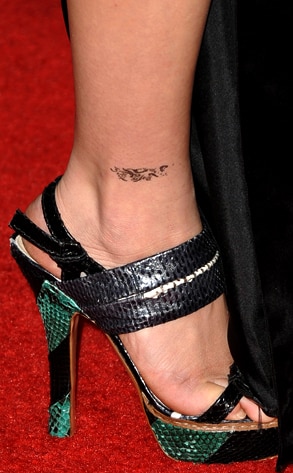 Star Tattoo On Ankle. an ankle tattoo to boot.