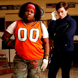 Chris Colfer, Amber Riley, Glee