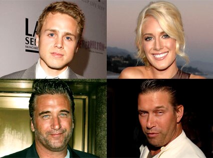 Spencer Pratt, Heidi Montag, Daniel Baldwin, Stephen Baldwin