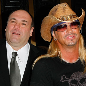 James Gandolfini, Bret Michaels