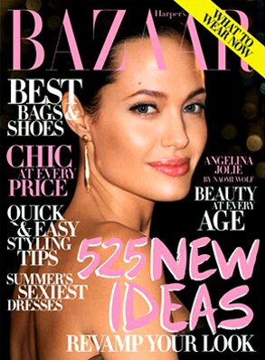 Angelina Jolie, Harper's Bazaar Magazine